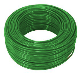 [CAB-ICO-16VE] CABLE AUTOMOTRIZ 16 AWG / 105 °C 600V UL-62 UL-83 COLOR VERDE ROLLO DE 100 MTS MARCA ICONEL