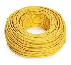[CAB-ICO-6.600AM] CABLE THHW NRO. 6 600°C / COLOR AMARILLO ROLLO DE 100 MTS MARCA ICONEL
