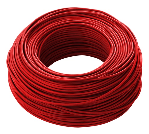 [CAB-SIG-14RO] CABLE THHN / THHW NRO. 14 AWG 75°C - 90°C / COLOR ROJO ROLLO 100 MTS MARCA SIGMA