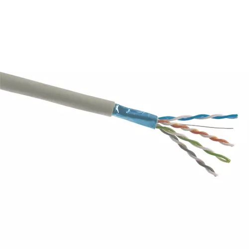 [CAB-VIM-03060.E-MTR] CABLE F / UTP CAT5E ECA CHAQUETA PVC GRIS SERIE NETSAFE REF. 03060.E POR METRO MARCA VIMAR