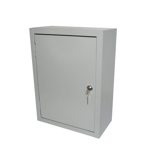 [CAJ-DIS-403015] CAJA DE CONTROL ELECTRICO CON PUERTA Y CERRADURA DE 40 X 30 X 20 CM LAMINA DE 70 MM MARCA DISMEVEN
