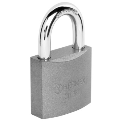 [CAN-HER-43315] CANDADO PLANO HIERRO 38 MM MOD. CH-38 REF. 43315 MARCA HERMEX