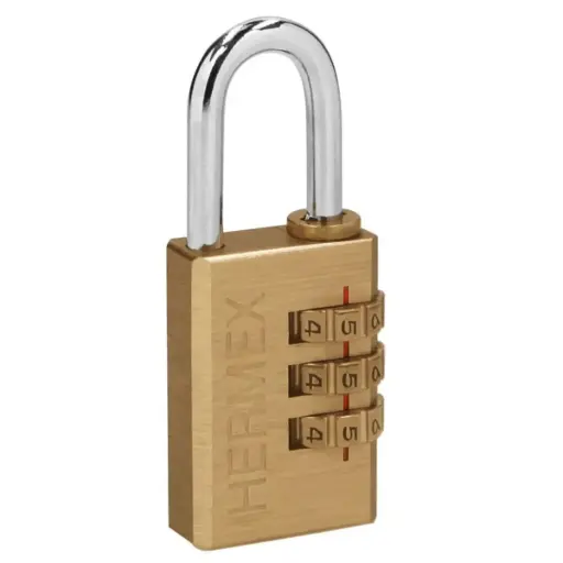 [CAN-HER-43347] CANDADO DE LATÓN 28 MM DE COMBINACIÓN MOD. CL-28C REF. 43347 MARCA HERMEX