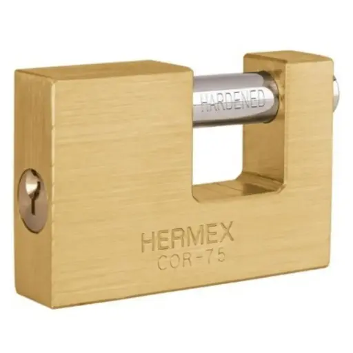 [CAN-HER-43357] CANDADO ANTICIZALLA 75 MM MOD. COR-75 REF. 43357 MARCA HERMEX