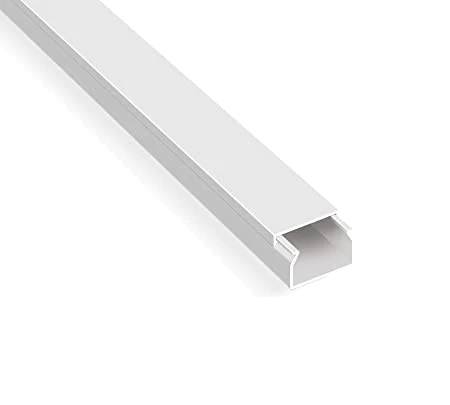 [CAN-KOB-20X10] CANALETA DE PVC CON ADHESIVO 20 X10 MM 2 MTS REF. KOB-20 X 10 MARCA KOBY