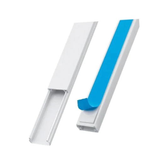 [CAN-KOB-25X25] CANALETA DE PVC CON ADHESIVO 25 X 25 MM 2 MTS REF. KOB-25 X 25 MARCA KOBY