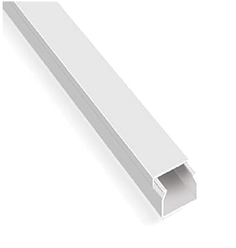 [CAN-LUM-CAN03] CANALETA DE PVC CON ADHESIVO 30 X13 MM 2 MTS REF. CAN03 MARCA LUMISTAR