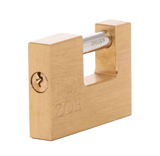 [CAN-ZOE-1136BR] CANDADO ANTICIZALLA DE 60 MM BRONCE CEPILLADO MOD. ZCE-1136BR REF. CE0018 MARCA ZOE