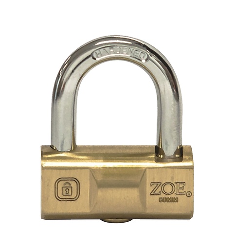 [CAN-ZOE-6554BV] CANDADO TIPO BARRIL DE 50 MM DE BRONCE CEPILLADO MOD. ZCE-6554BV REF. CE0105 MARCA ZOE
