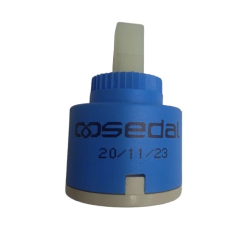 [CAR-FP-18CR26] VASTAGO CARTUCHO CERAMICO MONOMANDO PRESTIGE CROMO REF. 18CR26 / 076421 MARCA FP