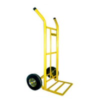 [CAR-RUT-A002] CARRUCHA CON RUEDA DE TACO MACIZO DE 10" CON ROLINERA REF. PROA002 / 1001002 MARCA RUTEL
