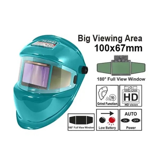 [CAR-TOT-TSP9103] CARETA PROTECTORA PARA SOLDAR ELECTRONICA 4 SENSORES REF. TSP9103 MARCA TOTAL TOOLS