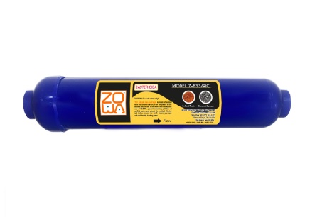 [CAR-ZOW-Z-T33-BAC] CARTUCHO BACTERICIDA 10"2.5" ACCION QUIMICA ELIMINA BACTERIAS REF Z-T33-BAC MARCA ZOWA ( PROMO )
