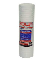 [CAR-ZOW-ZC-25MIC-10] CARTUCHO CELULOSA DE 25 MICRAS 10" 2.5" DESBARRADOR-RETIENE PARTICULAS REF. ZC-25MIC-10 MARCA ZOWA