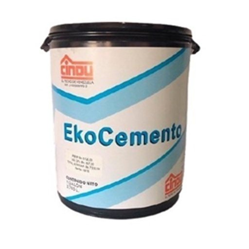 [CEM-CIN-GL01] CEMENTO PLASTICO 1 GL REF. EKOCEMENTO MARCA CINDU
