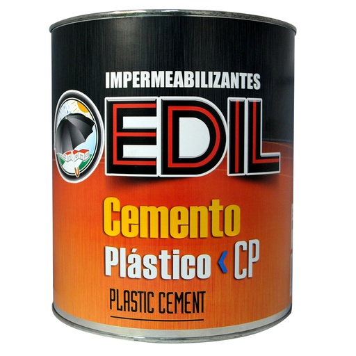 [CEM-EDI-30800111] CEMENTO PLASTICO DURA 01 GL REF. 30800111 MARCA EDIL