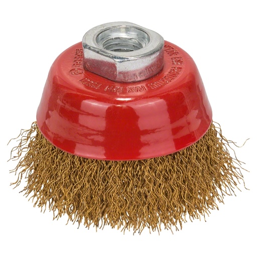 [CEP-BOS-1608614020] CEPILLO DE COPA LATON ONDULADO M14 2" 70 MM X 0,3MM REF. 1608614020 / 876290 / 003131 MARCA BOSCH