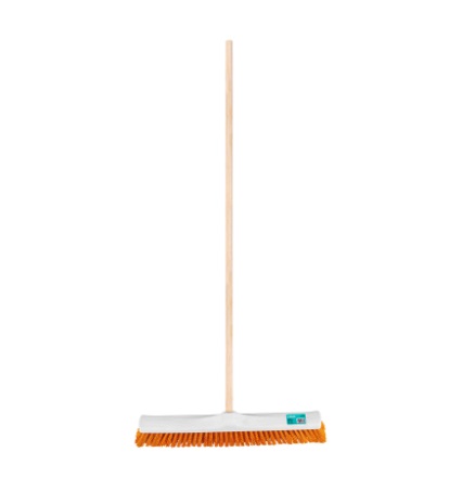 [CEP-KLI-57037] CEPILLO BARRER IND. CERDA SUAVE 56 X 6 CM C/ CABO MADERA (120 CM) CEPI-60 REF.57037MARCA KLINTEK
