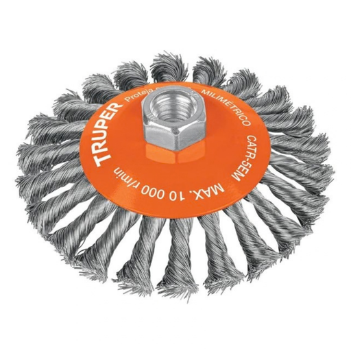 [CEP-TRU-14189] CEPILLO ALAMBRE CIRCULAR AC T/P 5" X 14 M MOD. CATR-5EM REF. 14189 MARCA TRUPER