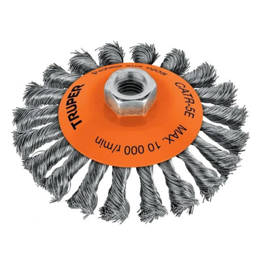 [CEP-TRU-14191] CEPILLO ALAMBRE CIRCULAR AC T/P 5" X 5/8 M MOD. CATR-5E REF. 14191 MARCA TRUPER