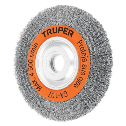 [CEP-TRU-17524] CEPILLO ALAMBRE CIRCULAR AC 3/4 X 8" PARA ESMERIL MOD. CA-107 REF. 17524 MARCA TRUPER