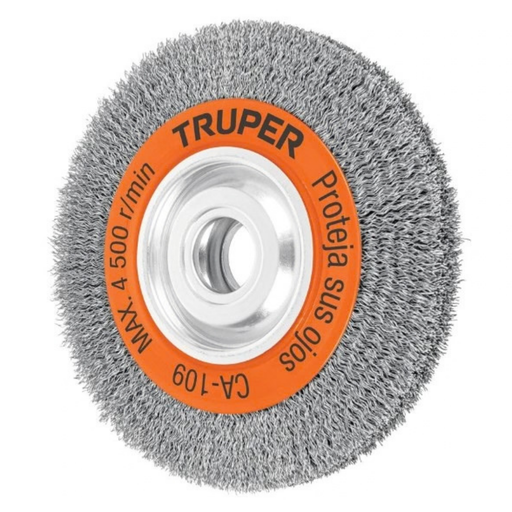 [CEP-TRU-17526] CEPILLO ALAMBRE CIRCULAR AC 1 X 8" PARA ESMERIL MOD. CA-109 REF. 17526 MARCA TRUPER
