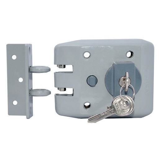 [CER-CIS-017314] CERRADURA FIJA DE SOBREPONER / DIENTE DE PERRO CILINDRO FIJO POMO FIJO REF. 12640001 MARCA CISA