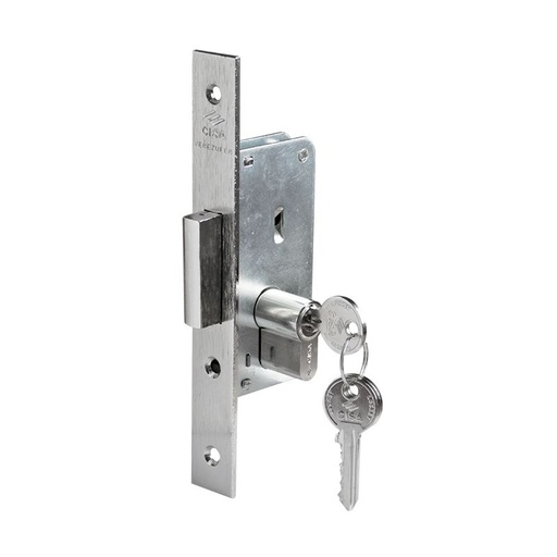 [CER-CIS-12640042] CERRADURA PARA EMBUTIR RECORTADA DE 25MM 1 PASE REF. 12640042 MARCA CISA