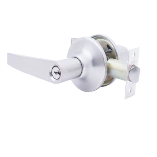 [CER-IDE-721102] CERRADURA DE MANILLA TUBULAR PARA CUARTO C/ LLAVE CROMADA MOD. 211 REF. IDE-721102 / 721111 IDEACE