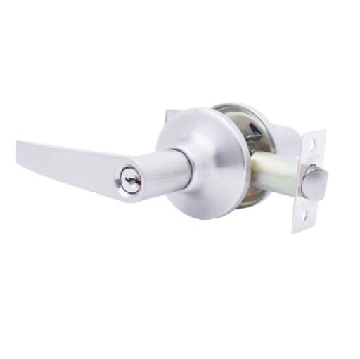 [CER-IDE-721603] CERRADURA DE MANILLA TUBULAR PARA BAÑO C/ SEG. GIRATORIO CROMADA MOD. 216 REF. IDE-721603 / 721616 MARCA IDEACE