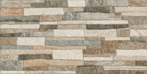 [CER-OVE-1002109SV] CERAMICA RECTIFICADA DE 1ERA TEXT. 30 CM X 60 CM ( 1.44 MTS2 ) SPACATTO GRIGIO PEI 3 MARCA OVERLAND