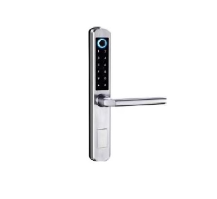 [CER-VIS-91002748] CERRADURA ELECTRONICA MODENA VL01 CROMADA PLACA RECTA REF. 91002748 MARCA VISALOCK