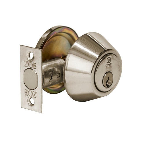 [CER-ZOE-8885AP] CERROJO CILINDRO - PERILLA MARIPOSA COLOR ACERO INOX MOD. ZCE-8885AP REF. CE0012 MARCA ZOE