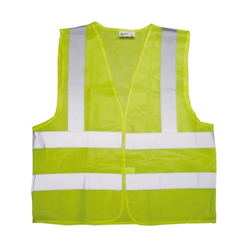 [CHA-BRU-60132] CHALECO DE SEGURIDAD REFLECTIVO COLOR AMARILLO TALLA L REF. 60132 MARCA BRUFER
