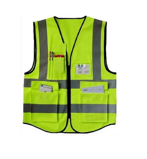 [CHA-SUM-CH2XLG-201] CHALECO DE SEGURIDAD REFLECTIVO VERDE TALLA 2XL MARCA SUMIPLOCA