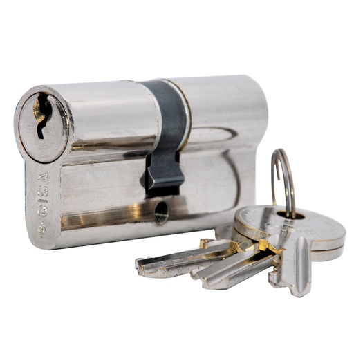 [CIL-CIS-12640100] CILINDRO UNIVERSAL TIPO PERA 60MM + 2 LLAVES MOD. 83/7 NK REF. 12640100 MARCA CISA