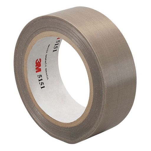 [CIN-3M-5151] CINTA DE TEFLON REFORZADA CON FIBRA DE VIDRIO 5151 2" X 33MTS MARCA 3M