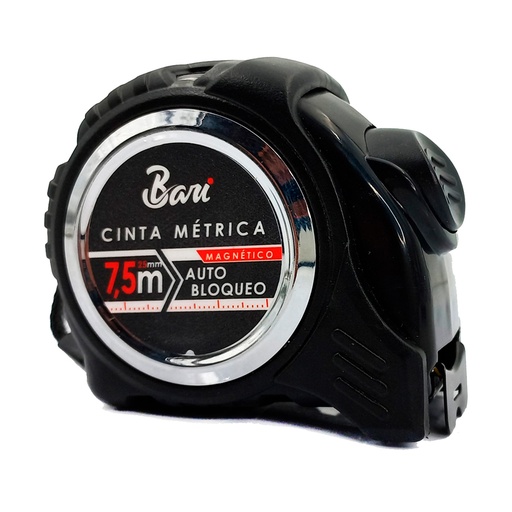 [CIN-BAR-HER.02.03] CINTA METRICA 16 MM X 7.5 MTS ANTIBLOQUEO REF. HER.02.03 MARCA BARI