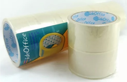 [CIN-IDE-810011] CINTA DE EMBALAR TRANSPARENTE 2" X 100 MTS REF. 6930784810011 / ID43 MARCA IDEOFFICE