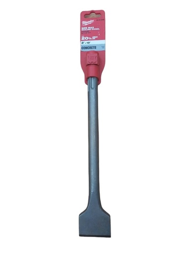 [CIN-MIL-48-62-4085] CINCEL SDS MAX ESPATULA 2" X 12 REF. MET-48-62-4085 MARCA MILWAUKEE