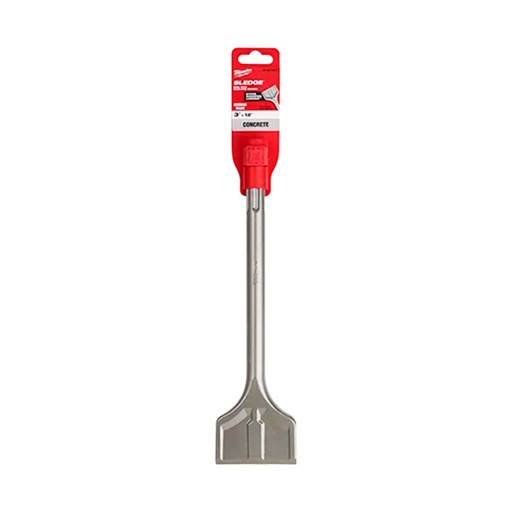 [CIN-MIL-48-62-4087] CINCEL SDS MAX ESPATULA 3" X 12 REF. MET-48-62-4087 MARCA MILWAUKEE