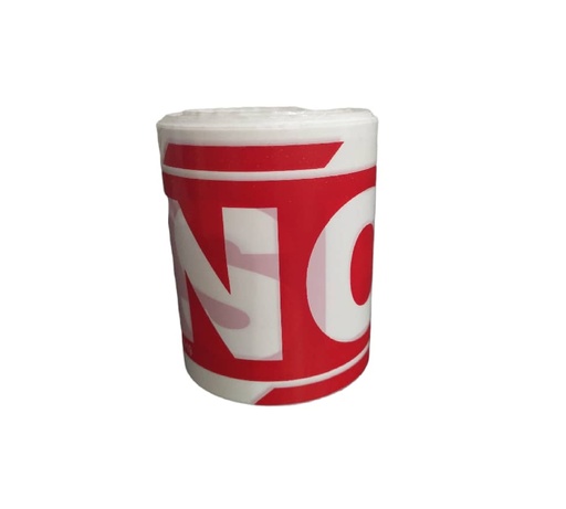[CIN-SEV-PR-19] CINTA PERIMETRAL - NO PASE 2" X 50 METROS (APROX) ( ROLLO ) REF. PR-19 MARCA SEVEN