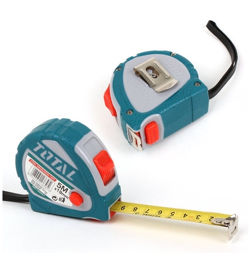 [CIN-TOT-TMT126051] CINTA METRICA 19 MM X 5 MTS REF. TMT126051 MARCA TOTAL TOOLS