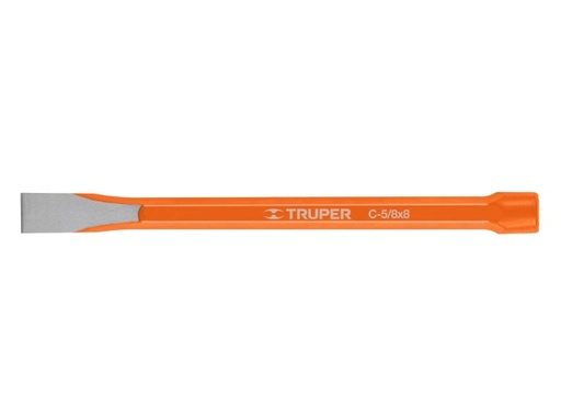 [CIN-TRU-12130] CINCEL DE CORTE FRIO PLANO 5/8" X 8" MOD.C-5/8X8" REF. 12130 MARCA TRUPER