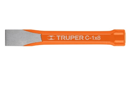 [CIN-TRU-12160] CINCEL DE CORTE FRIO PLANO 1" X 8" MOD.C-1X8" REF. 12160 MARCA TRUPER