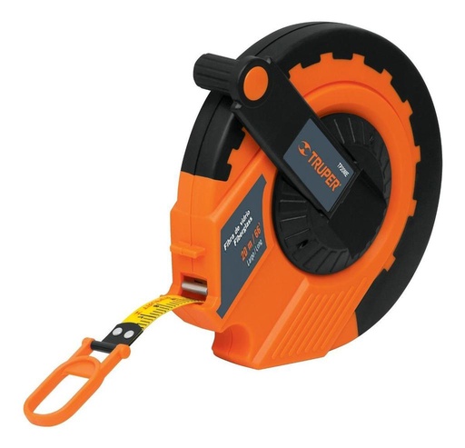 [CIN-TRU-12638] CINTA METRICA CARCASA LARGA METALICA 20 MTS MOD.TP20ME REF.12638 MARCA TRUPER