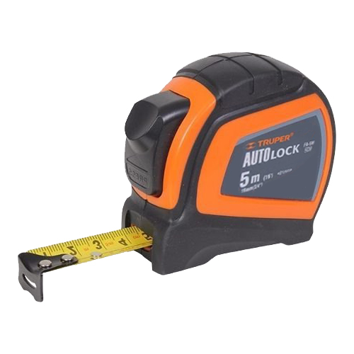 [CIN-TRU-16014] CINTA METRICA AUTO LOCK 3/4" X 5 MTS MOD.FA-5M REF.16014 MARCA TRUPER