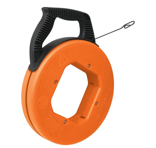 [CIN-TRU-17752] CINTA PASA CABLE TIPO GUAYA DE 30 MTS C/PUNTA TIRADORA Y CARRETE MOD.GUIA-30 REF. 17752 MARCA TRUPER