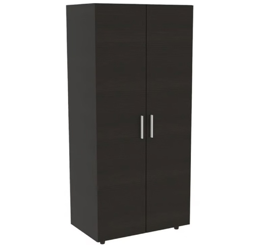 [CLO-SAN-CLW-10873] CLOSET 1C CON RUEDAS MOD. DALY 180.5X80CM COLOR WENGUE REF. CLW-10873 MARCA SAN PABLO