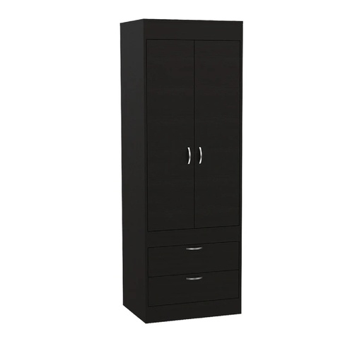 [CLO-SAN-CLW2-2883] CLOSET 2 PUERTAS MOD. HOME 180X60X30.2CM COLOR WENGUE REF. CLW2-2883 MARCA SAN PABLO
